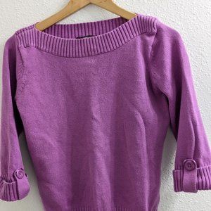 Marks & Spencer  Sweater Lilac Womens  3/4 Sleeve Size M